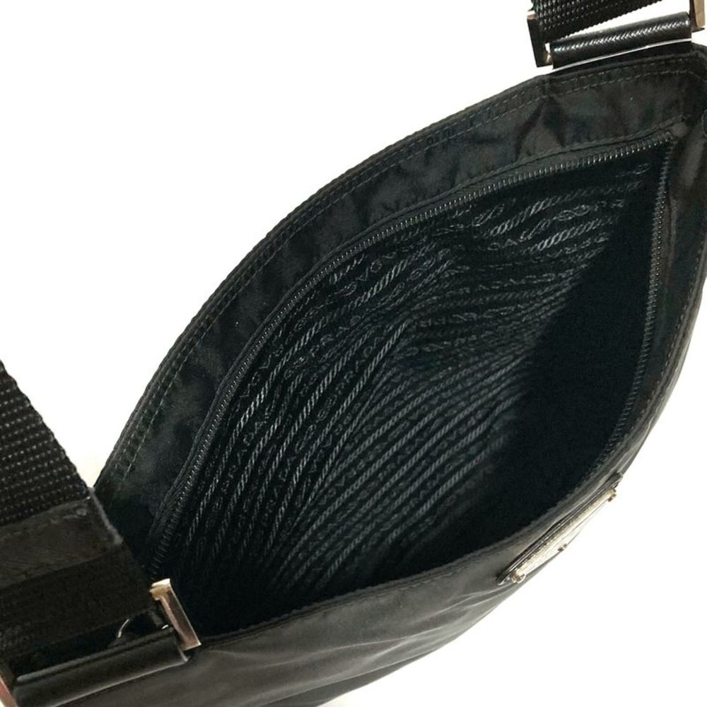 Prada Tessuto Black Synthetic Shoulder Bag (Pre-Owned) - Picture 5 of 8